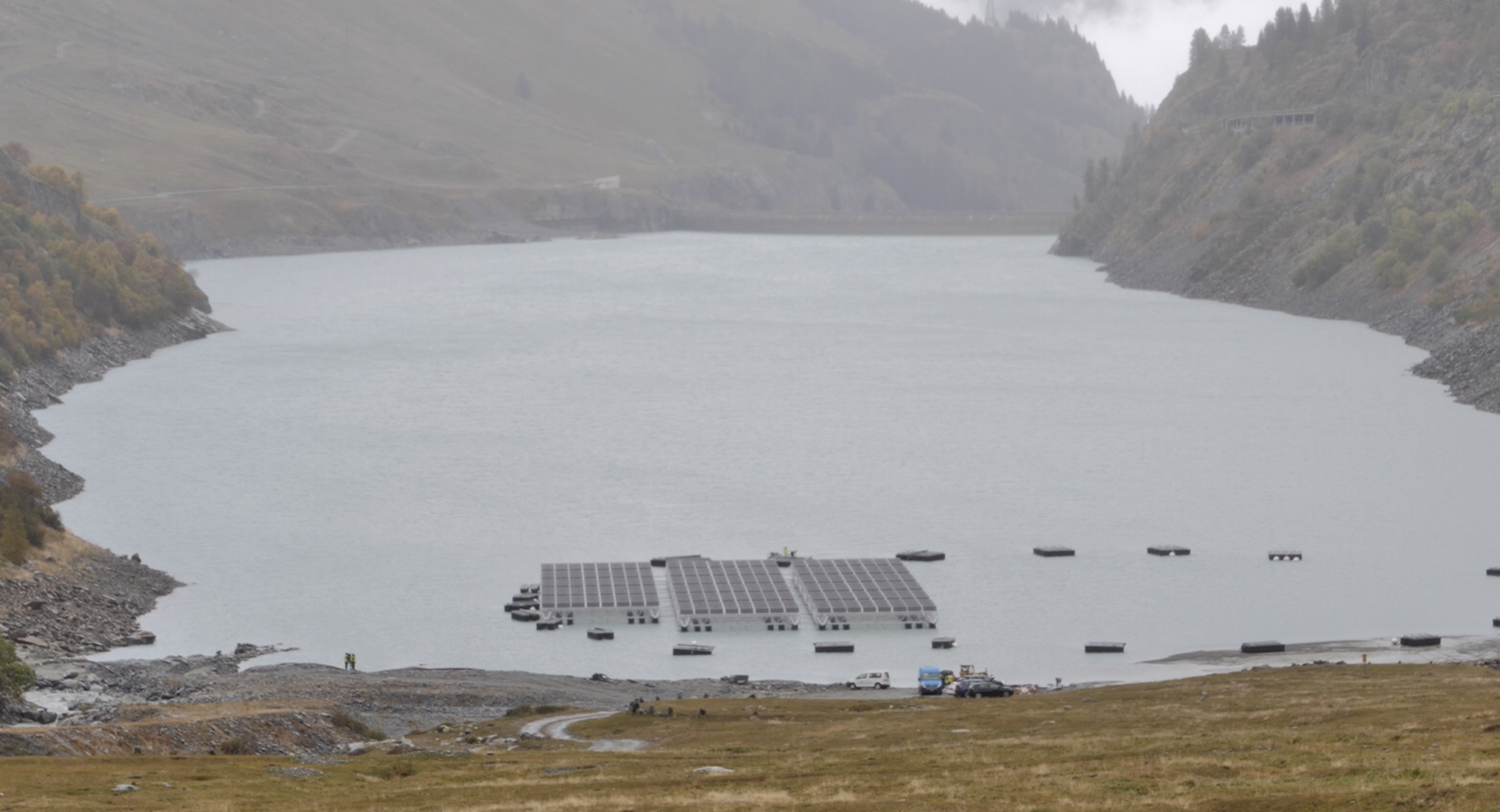 Une première mondiale en matière d'énergie solaire installée en Valais